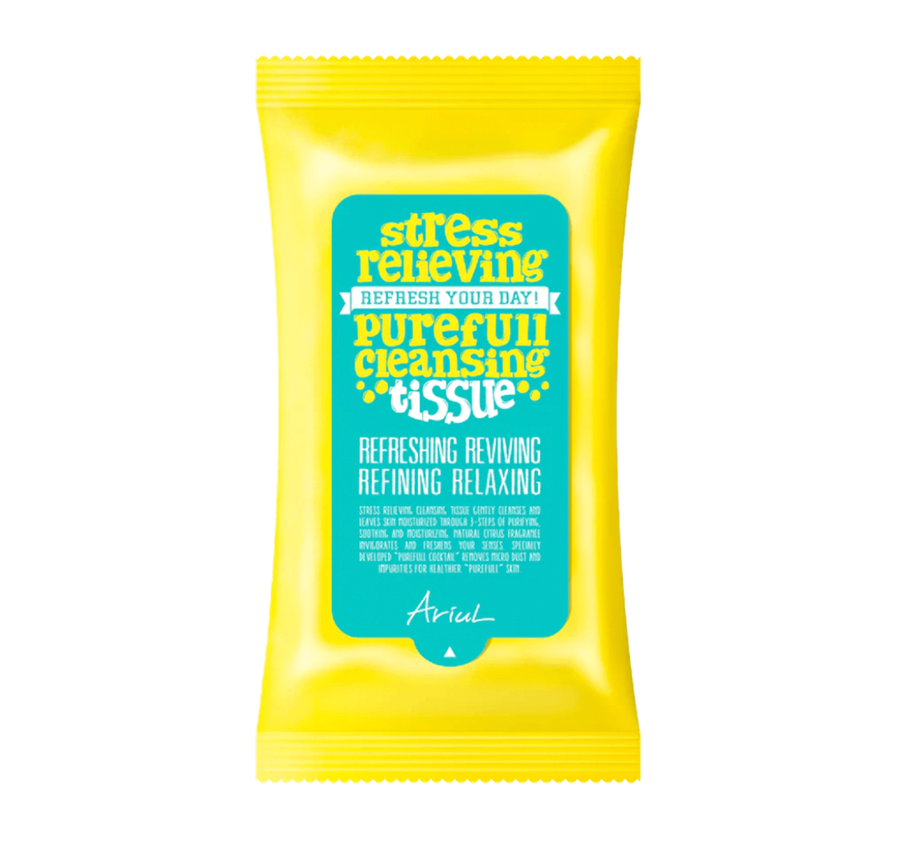Ariul Stress Relieving Purefull Cleansing Tissue (Travel Size) - SKINNOTE INC