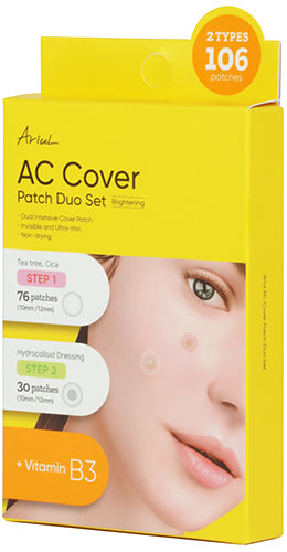 Ariul AC Cover Patch Duo Set Brightening 106 Patches - SKINNOTE INC