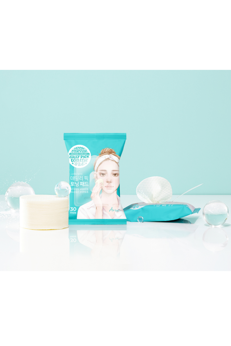 Ariul Stress Relieving Daily Pick Toning Pad 30Pads - SKINNOTE INC