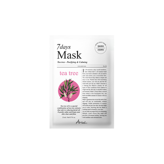 ariul-face-masks-default-title-ariul-7days-mask-tea-tree-m-1-sheet-40498524487985 - Skin Note