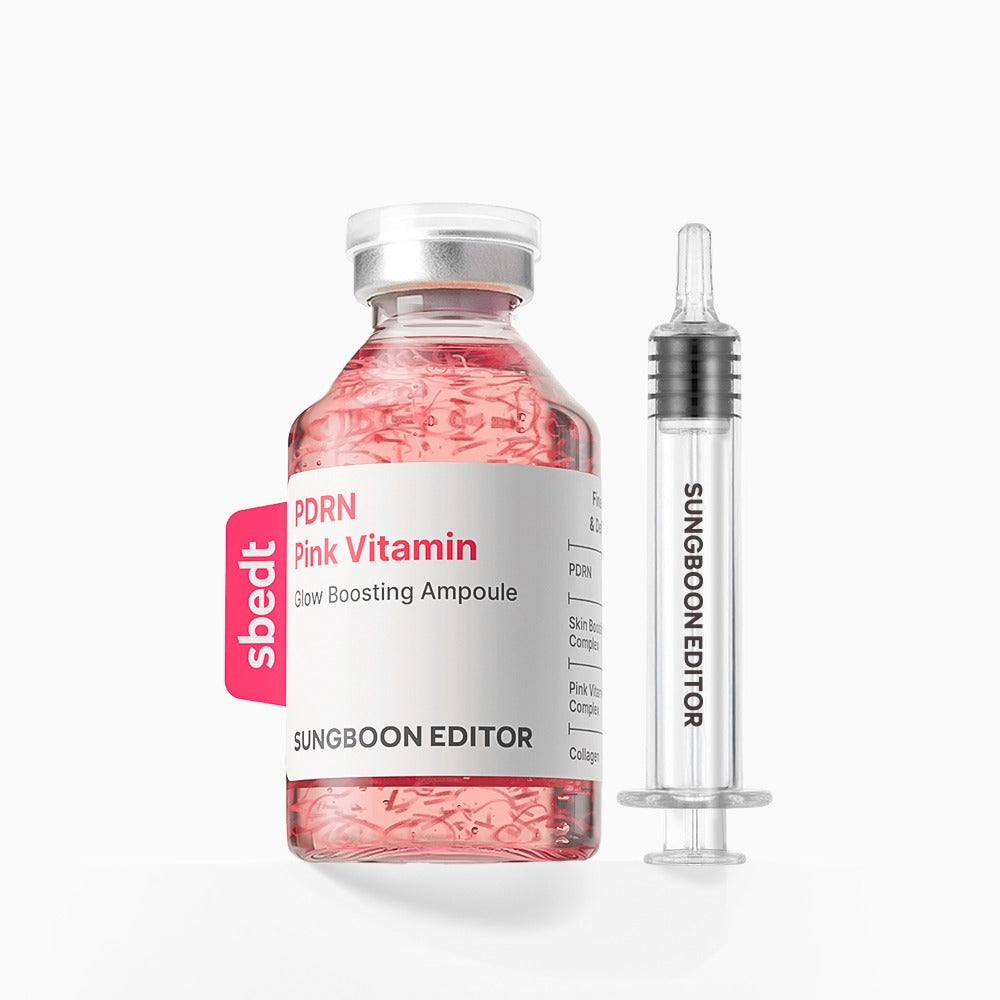 Sungboon Editor PDRN Pink Vitamin Glow Boosting Ampoule | Skin Note