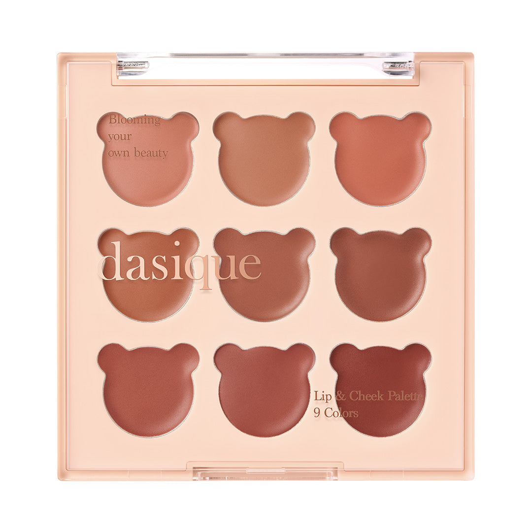 Dasique Mood Painting Lip & Cheek Palette #05 Cozy Bear - SKINNOTE INC
