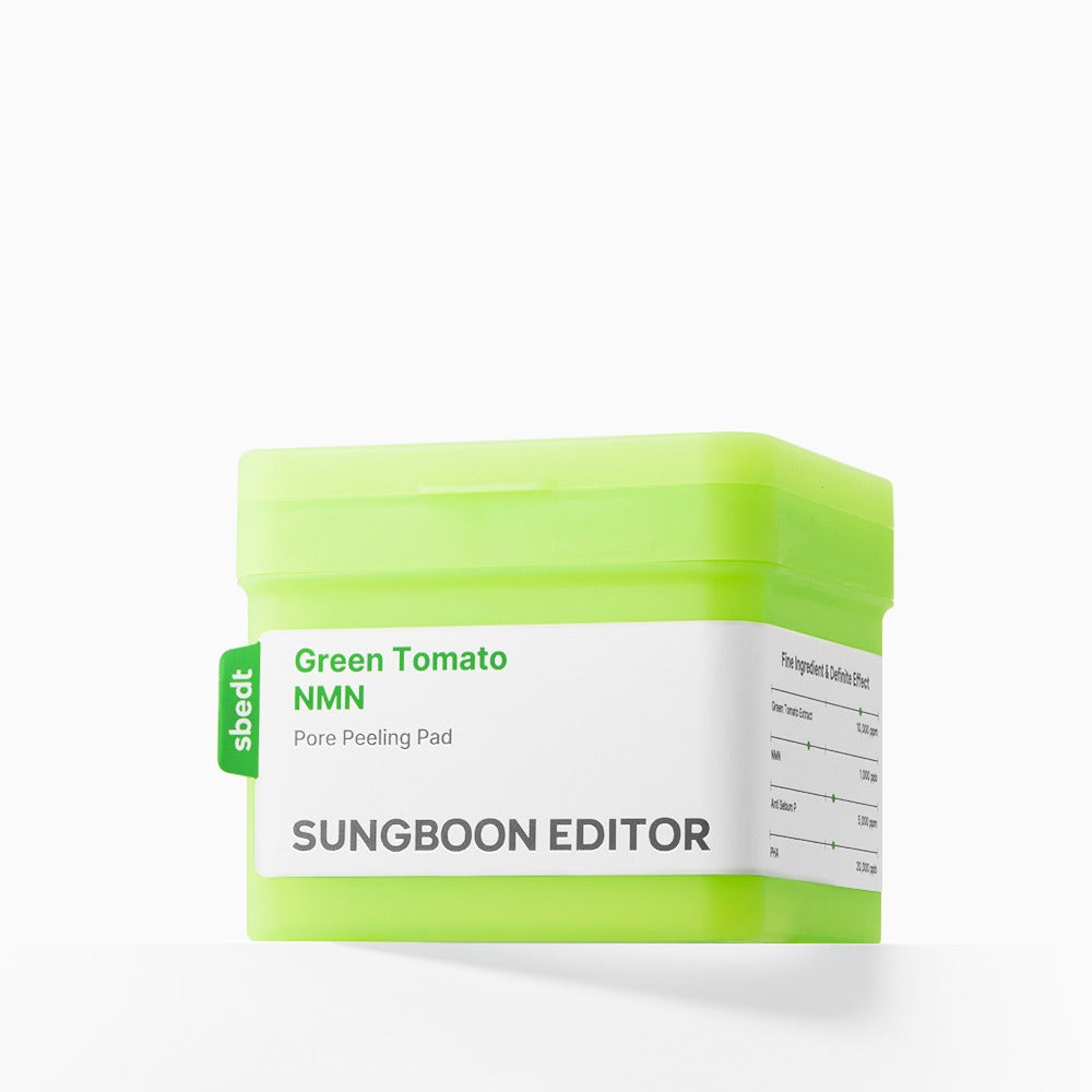 Sungboon Editor Green Tomato NMN Pore Peeling Pad 170ml(60pcs) | Skin Note