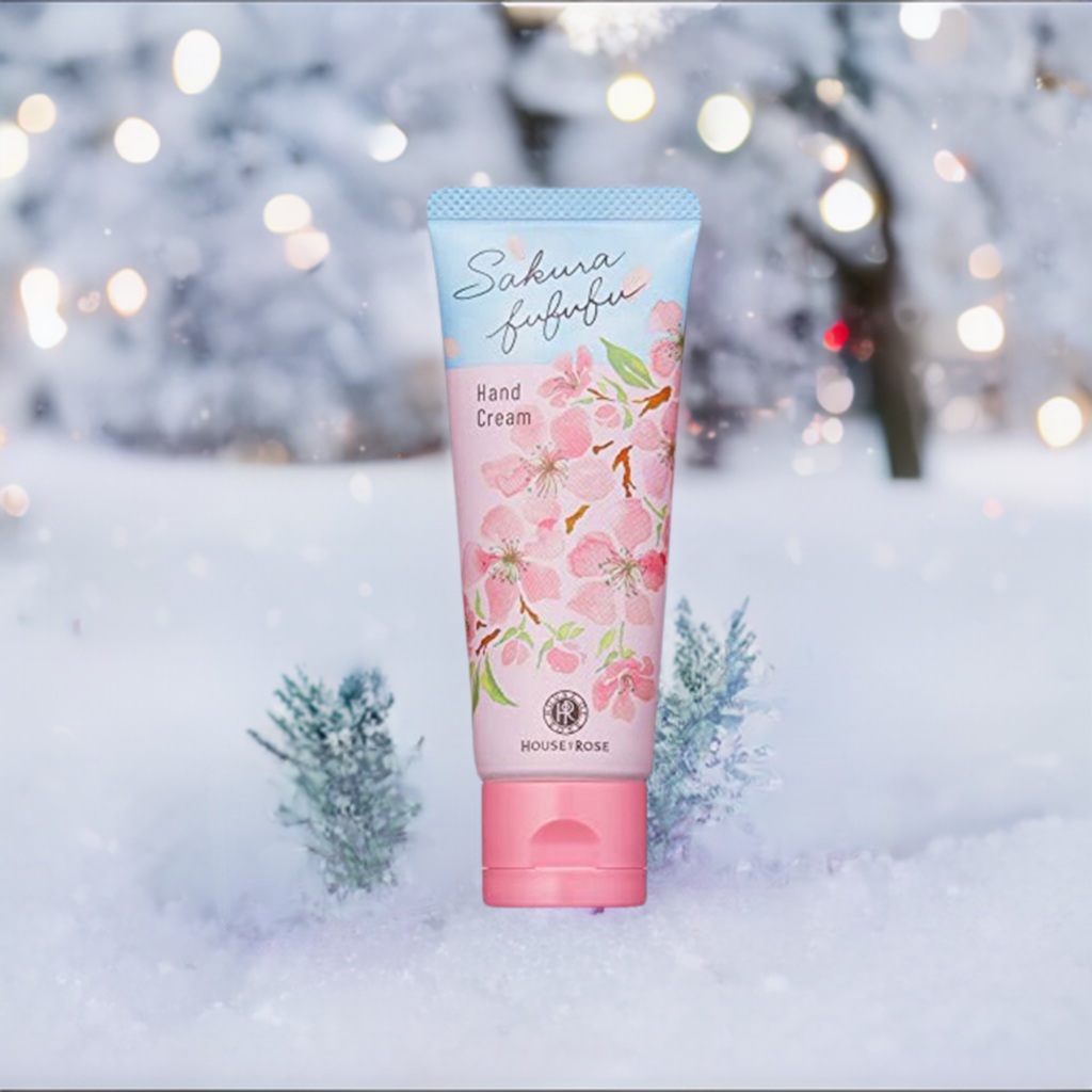 House of Rose sakura fufufu hand cream 45g