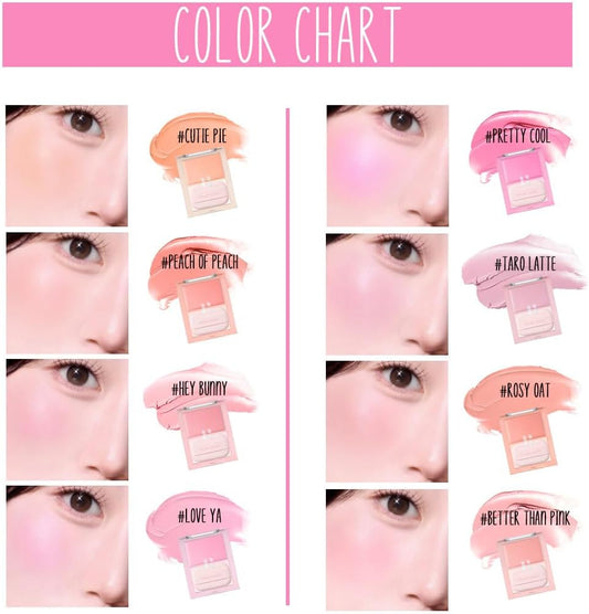Holika Holika Tinted Milk Cream Blush #02 Peach of Peach - SKINNOTE INC