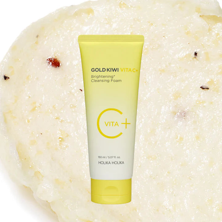 Holika Holika Gold Kiwi Vita C Plus Brightening Cleansing Foam