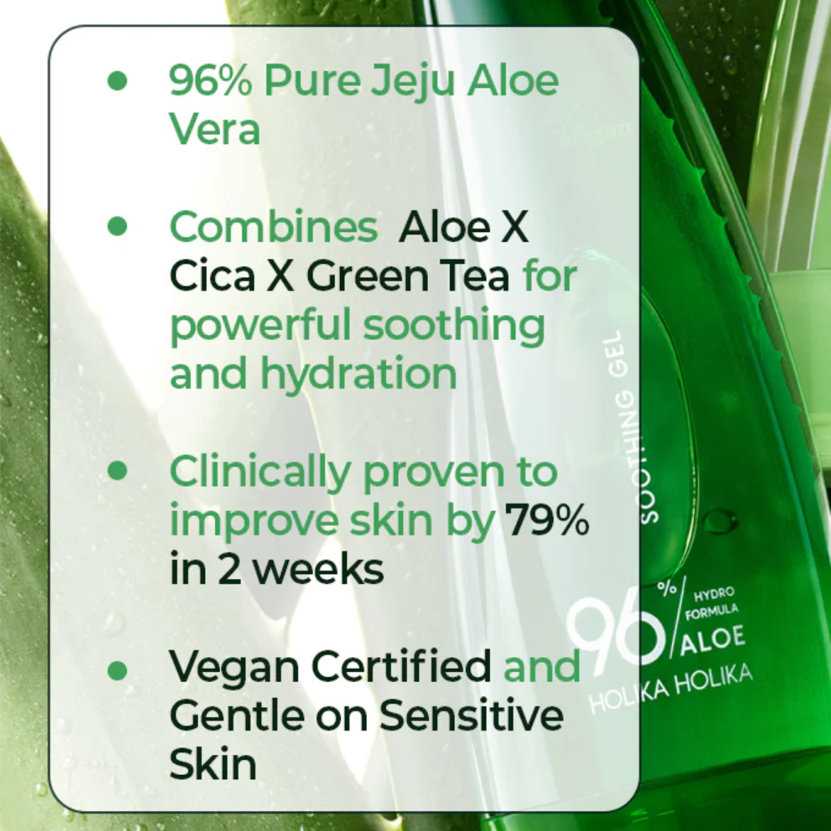 Holika Holika Holika Holika Aloe Hydro Formula 96% Soothing Gel 250ml
