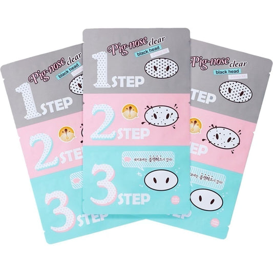 Holika Holika Holika Holika Pig Clear Blackhead 3-step kit(genuine article sticker)