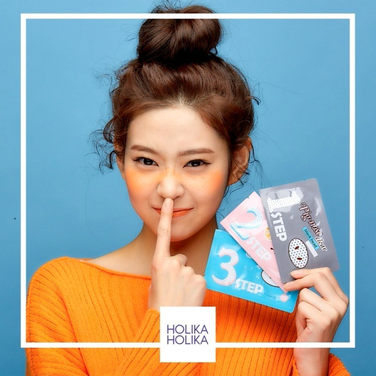 Holika Holika Holika Holika Pig Clear Blackhead 3-step kit(genuine article sticker)