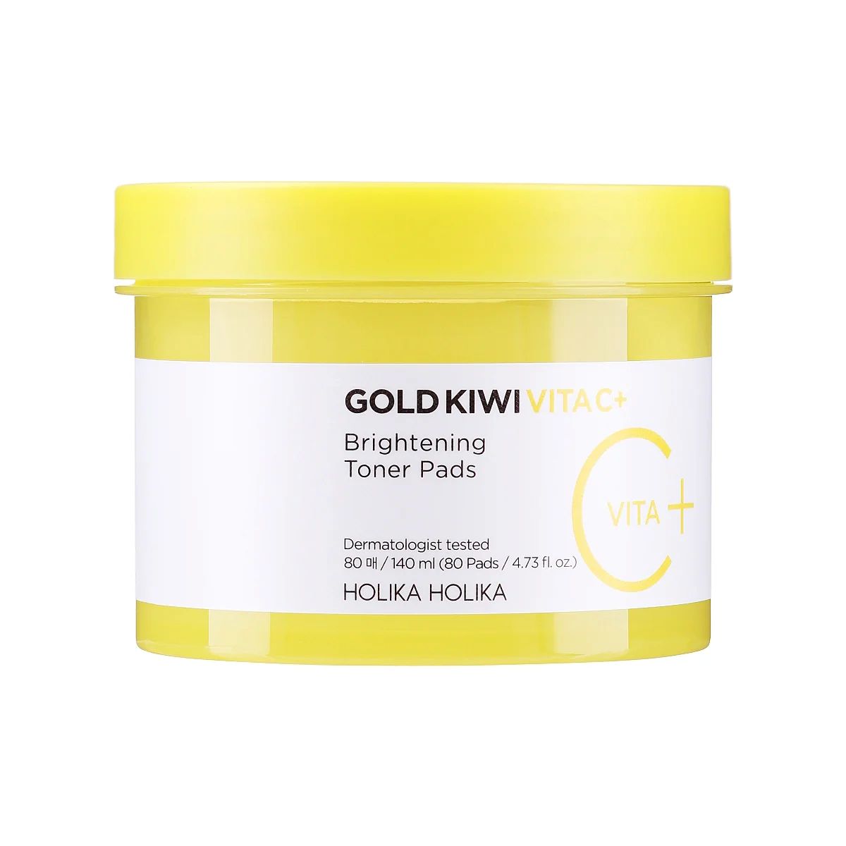 Holika Holika Holika Holika Gold Kiwi Vita C Plus Brightening Toner Pad 80pcs