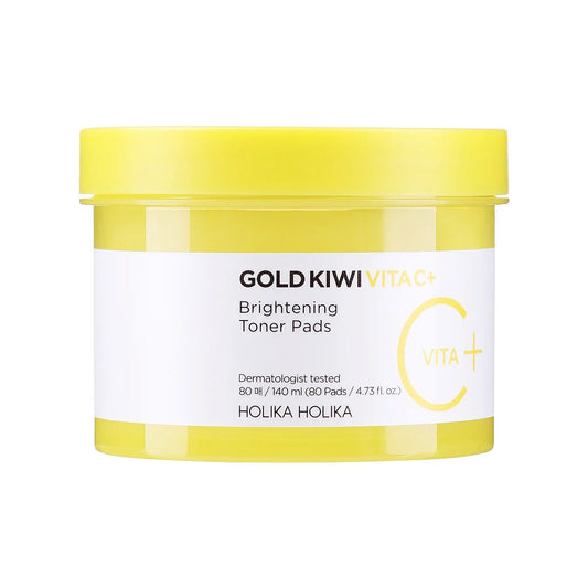 Holika Holika Holika Holika Gold Kiwi Vita C Plus Brightening Toner Pad 80pcs