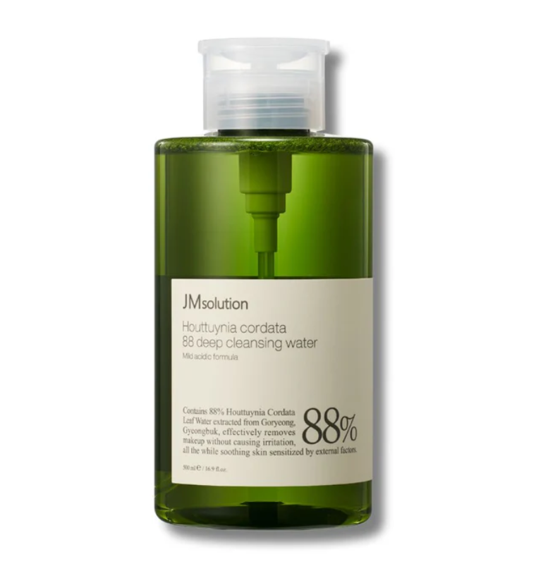 JM Solution Houttuynia Cordata 88 Deep Makeup Remover Cleansing Water 500ml - SKINNOTE INC