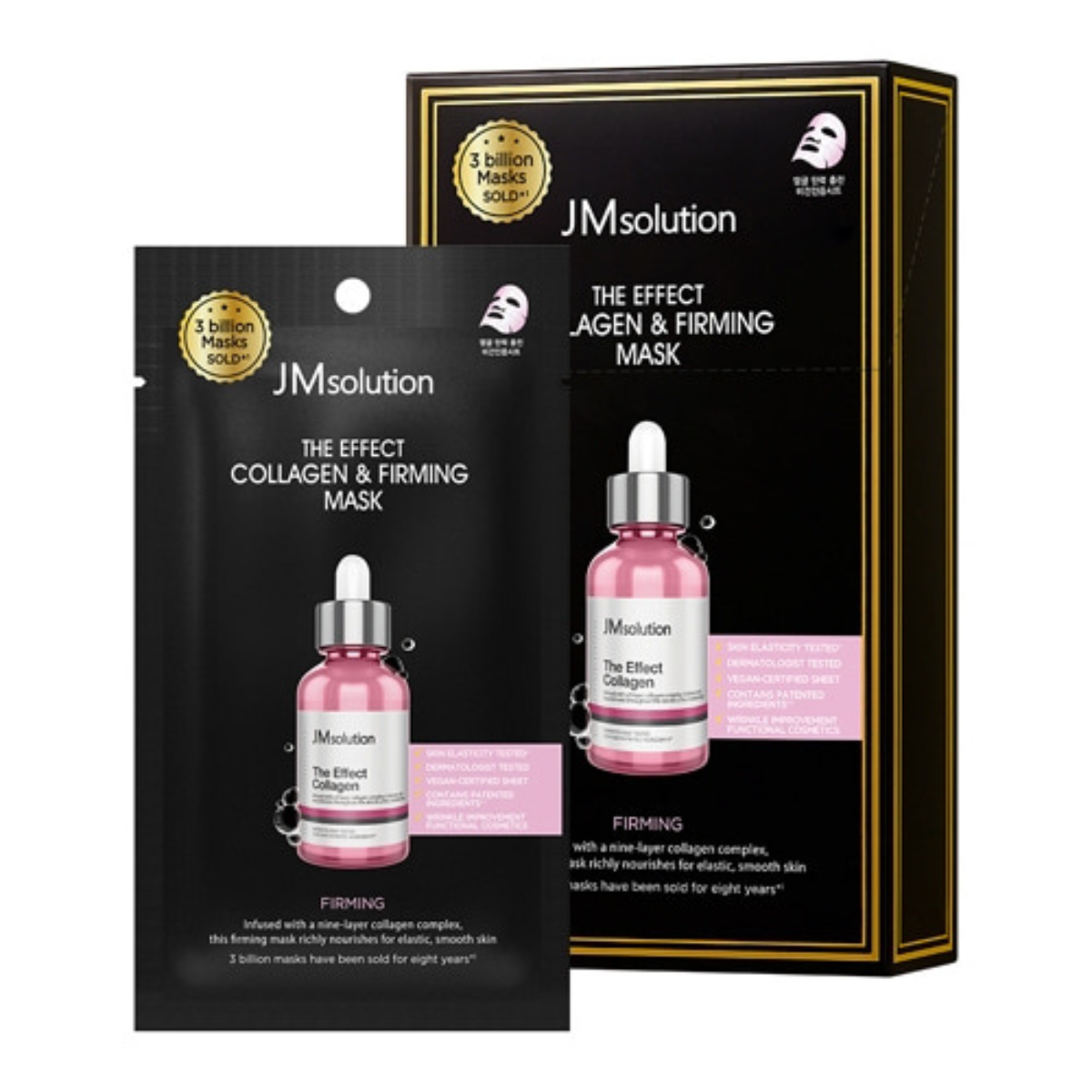JM Solution The Effect Collagen & Firming Mask 10 Sheets - SKINNOTE INC