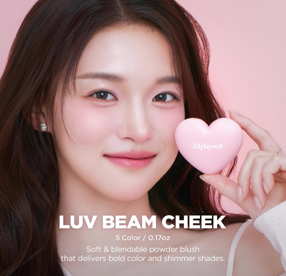 Lilybyred Luv Beam Cheek (AD) #01 Loveable Coral - SKINNOTE INC