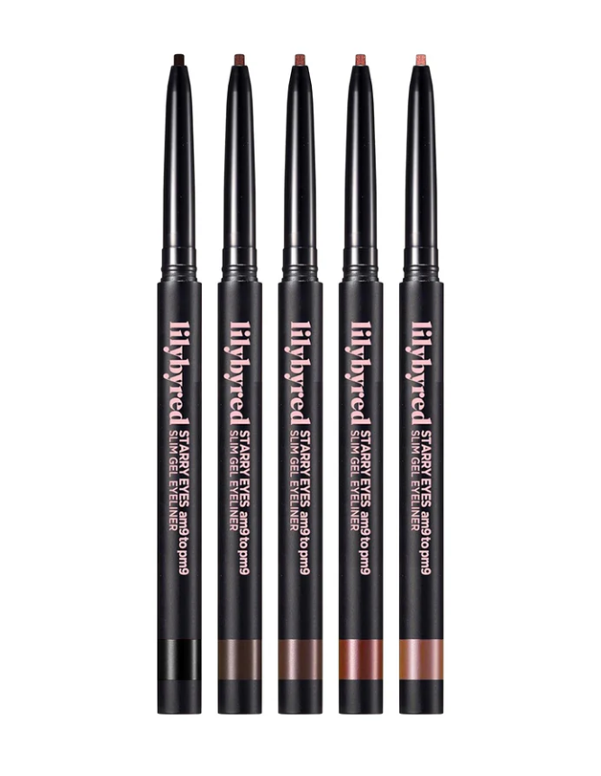 Lilybyred Starry Eyes Am9 to Pm9 Slim Gel Eyeliner #05 Caramel Brown - SKINNOTE INC