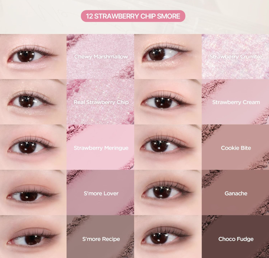 Lilybyred Mood keyboard #12 Strawberry Chip Smore - SKINNOTE INC