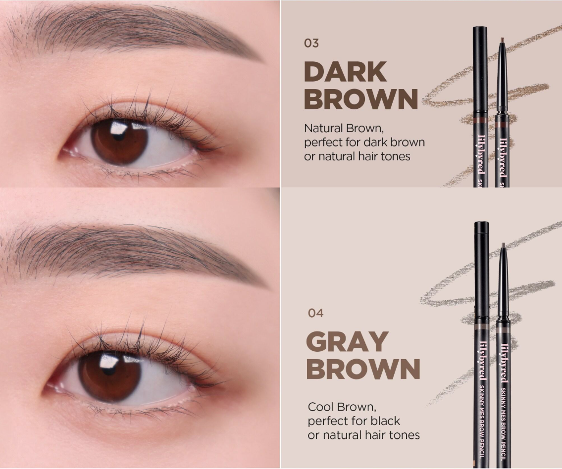 Lilybyred Skinny Mes Brow Pencil #03 Dark Brown - SKINNOTE INC