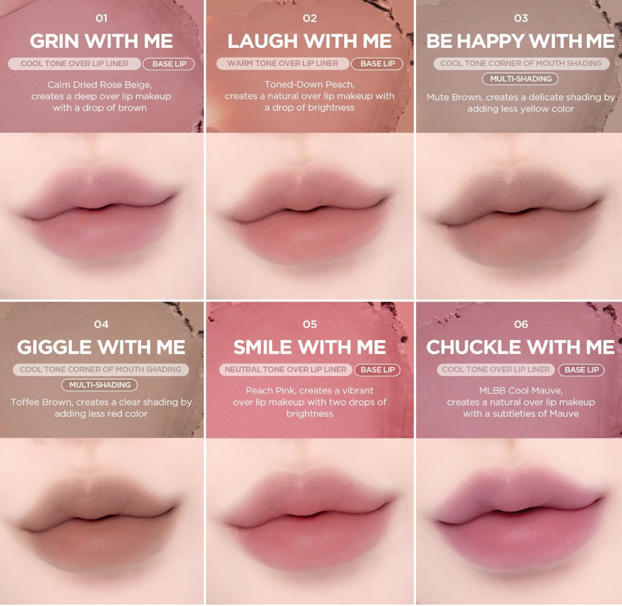 Lilybyred Smiley Lip Blending Stick #01 Grin With Me - SKINNOTE INC
