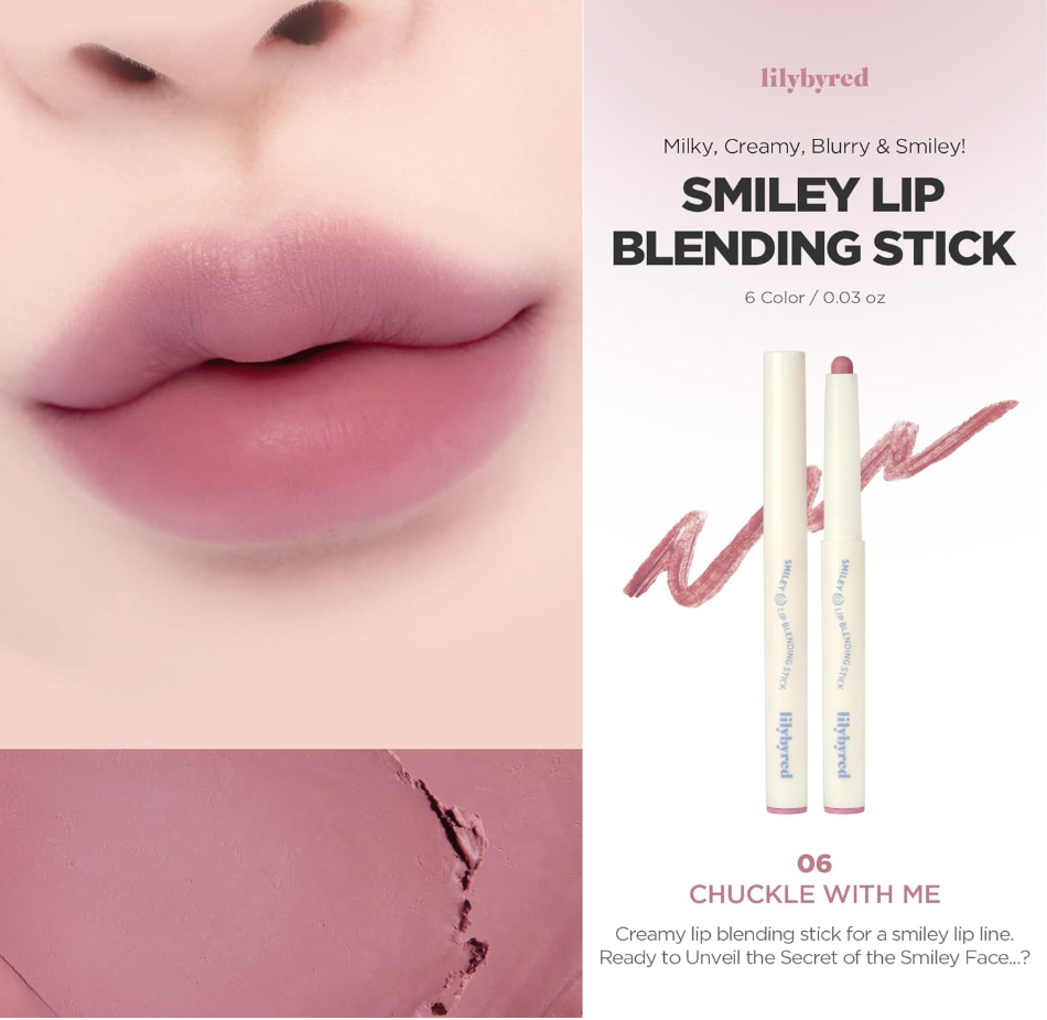 Lilybyred Smiley Lip Blending Stick #06 Chuckle With Me - SKINNOTE INC