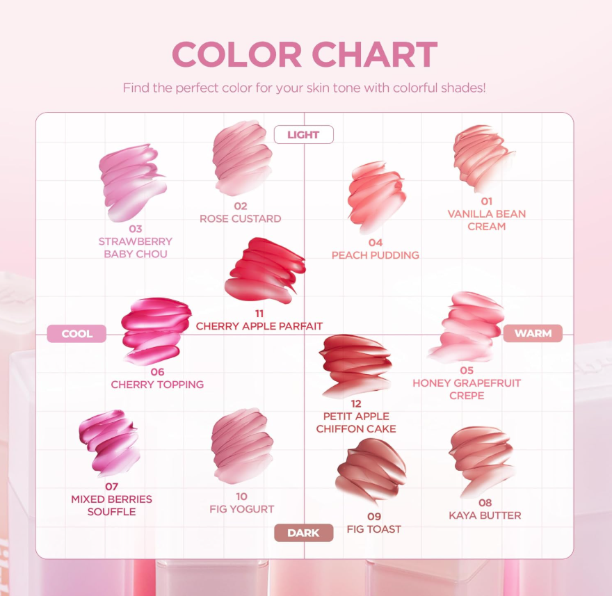 Lilybyred Sweet Liar Milky Tint #01 Vanilla Bean Cream - SKINNOTE INC
