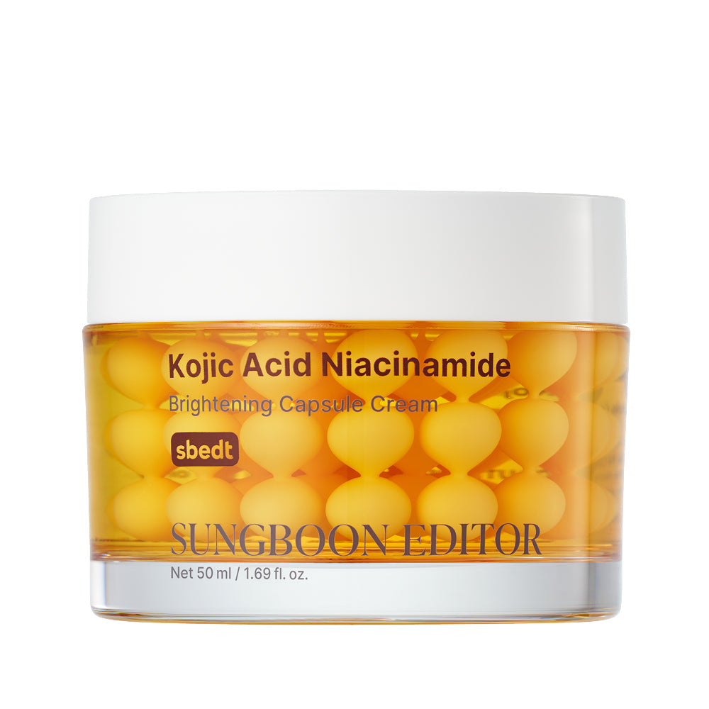 Sungboon Editor Kojic Acid Niacinamide Brightening Capsule Cream | Skin Note
