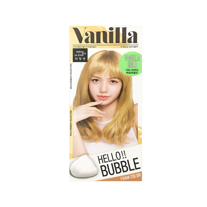 爱茉莉泡沫染发剂 #10G Vanilla Gold