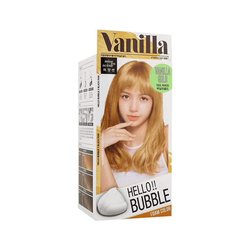 爱茉莉泡沫染发剂 #10G Vanilla Gold
