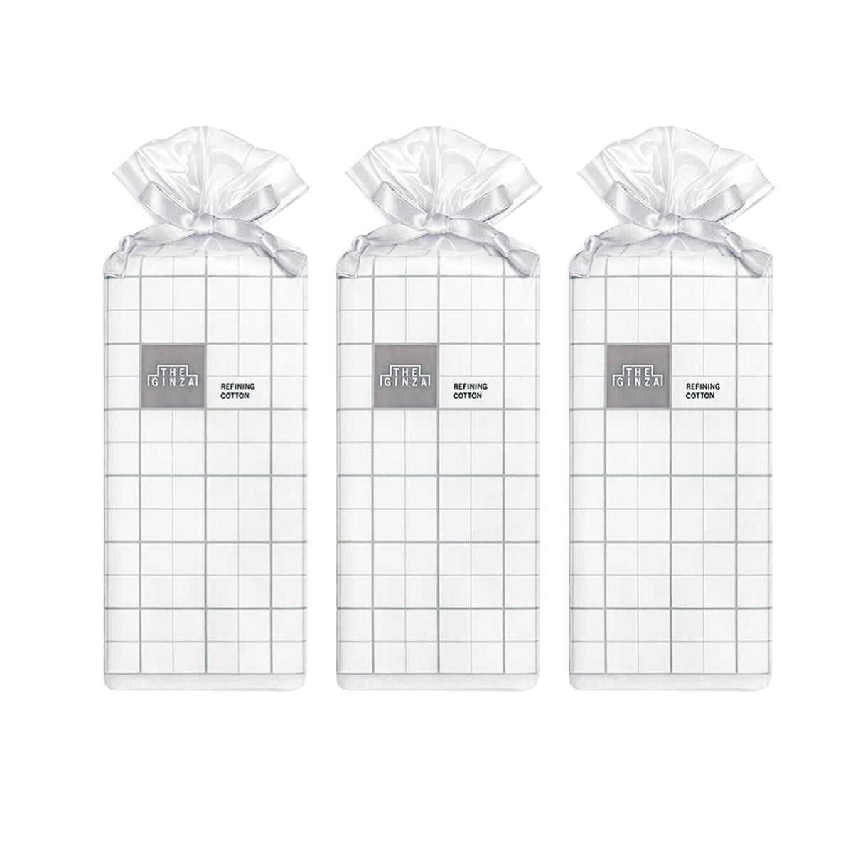 The Ginza Refining Cotton 60pcs Pack of 3 - SKINNOTE INC