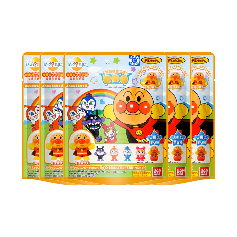 Bandai Bandai Surprising Bath Ball #Anpanman 5pcs