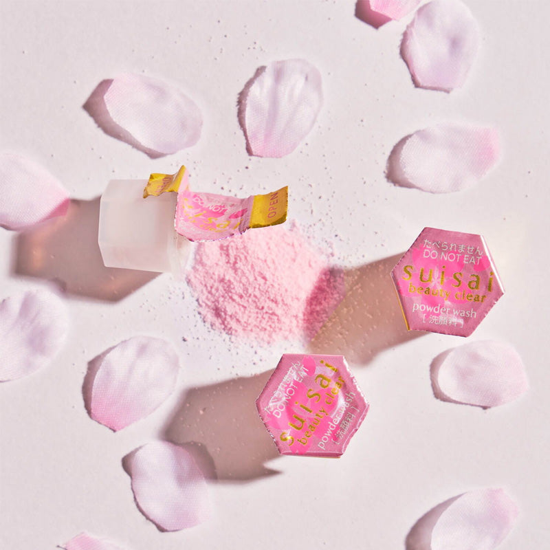 Beauty Clear Powder Wash N #Sakura & Peach Scent 32pcs