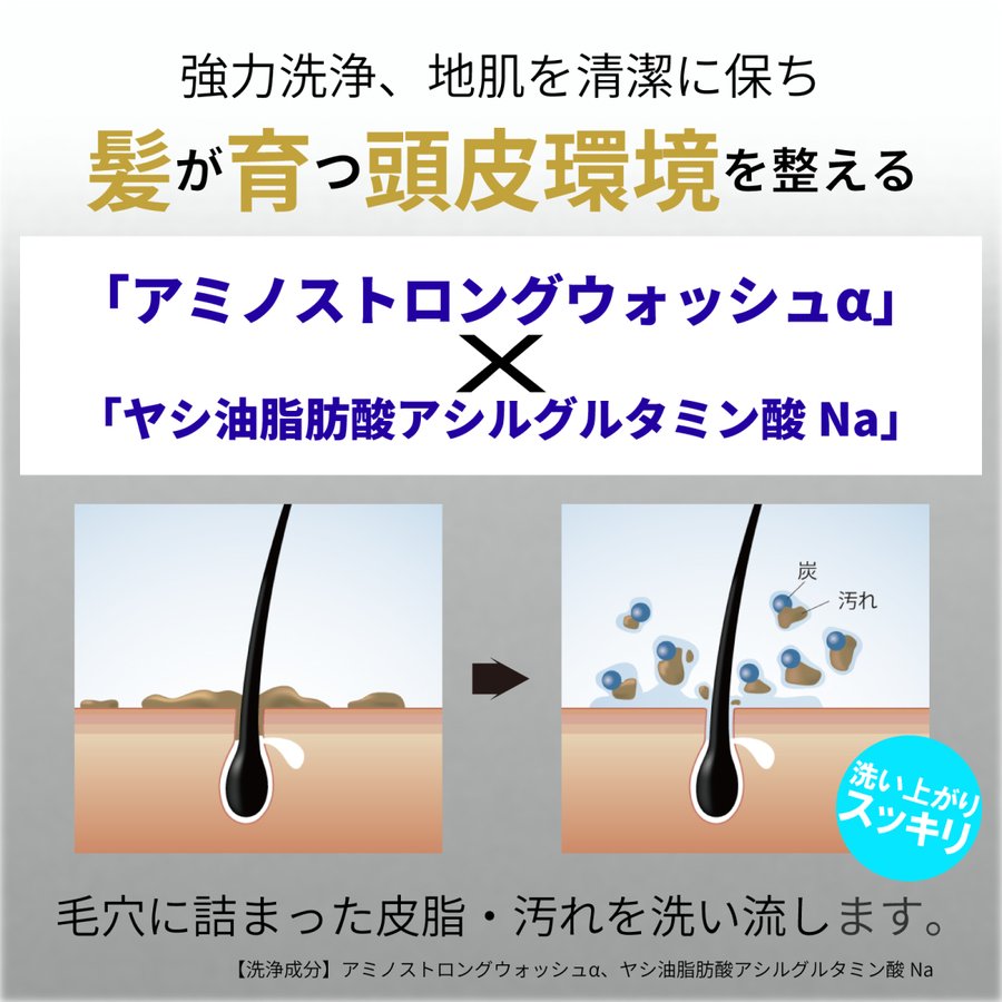 Hair Repro 油性头皮洗发水柔顺修复 370ml