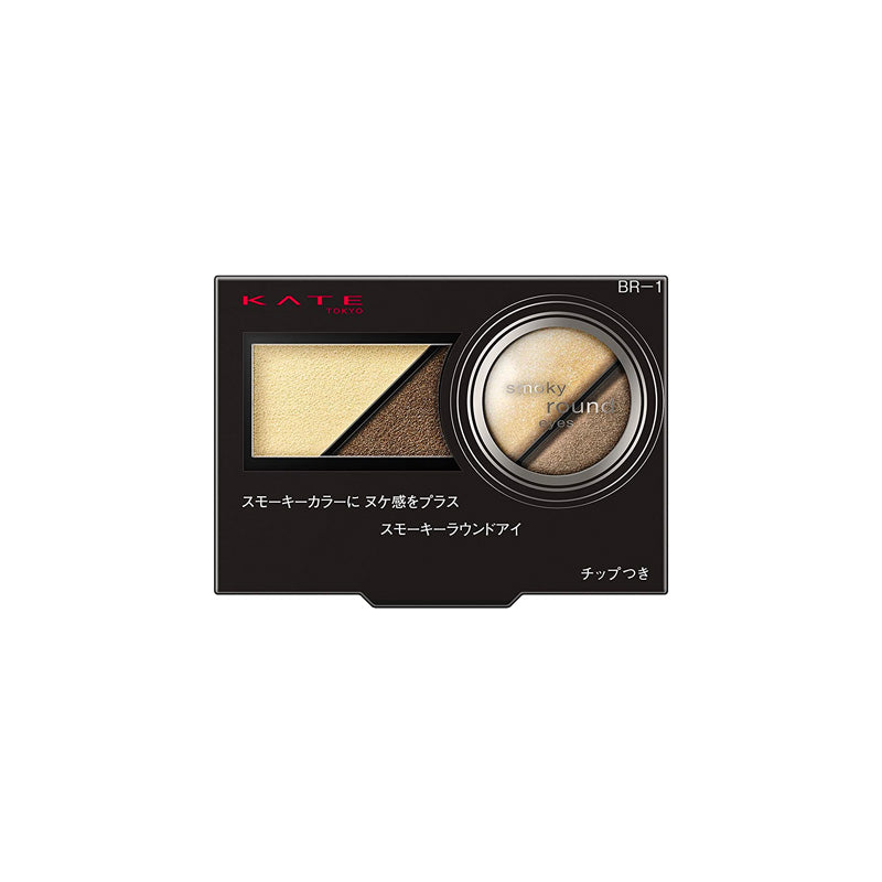 Smoky Round Eyes Eye shadow Palette #BR-1 2.7g