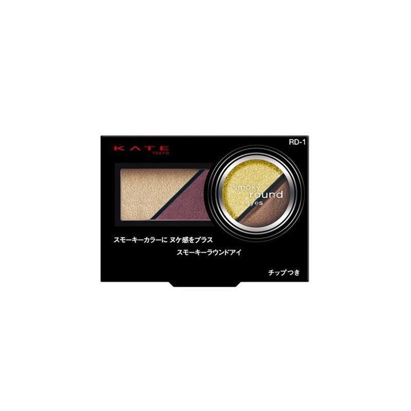 Smoky Round Eyes Eye Shadow Palette #RD-1 2.7g